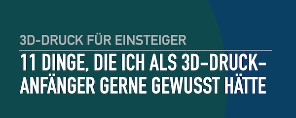 3D Druck Tipps 3D Druck Tipps