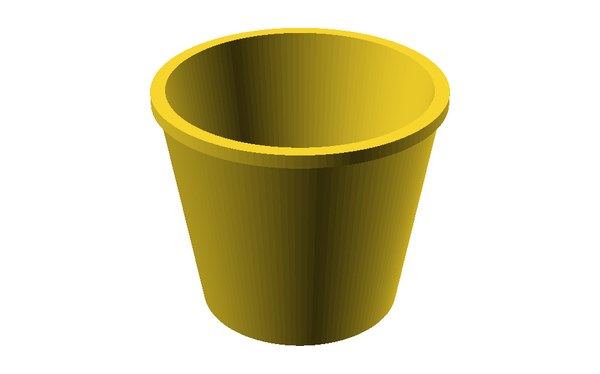 Blumentopf 3D Druck Vorlage Blumentopf 3D Druck Vorlage