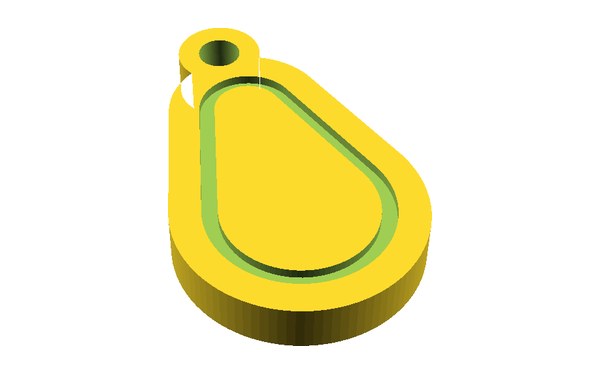Osterei 3D Druck Anhaenger